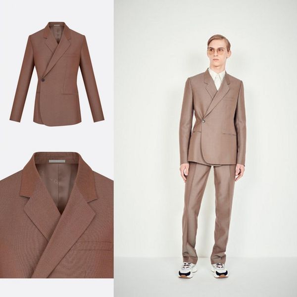unique design groom wedding tuxedos side one button slim fit mens 2 pieces pants suits formal dinner party prom blazer suits, Black;gray
unique design groom wedding tuxedos side one button slim fit mens 2 pieces pants suits formal dinner party prom blazer suits, Black;gray