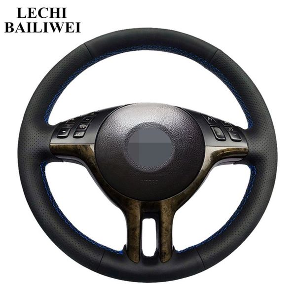 black genuine leather hand-stitched steering wheel cover for 5 series e39 2000-2003 e53 x5 1999 3 series e46 2000-2005
black genuine leather hand-stitched steering wheel cover for 5 series e39 2000-2003 e53 x5 1999 3 series e46 2000-2005