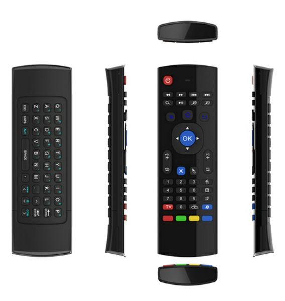 2.4g wireless keyboard air mouse remote controller mx3 somatosensory ir learning 6 axis for android tv box x96mini tx3 mini
2.4g wireless keyboard air mouse remote controller mx3 somatosensory ir learning 6 axis for android tv box x96mini tx3 mini
