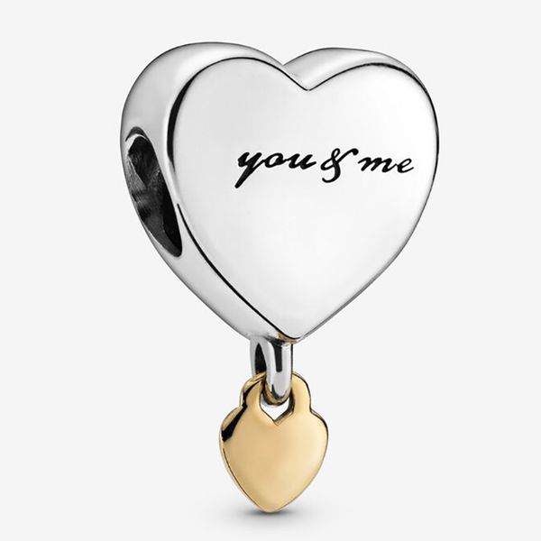 fit pandora bracelet charm 925 silver dangling you & me heart style charms beads bracelets 100% bangle gift diy jewelry original logo, Black
fit pandora bracelet charm 925 silver dangling you & me heart style charms beads bracelets 100% bangle gift diy jewelry original logo, Black