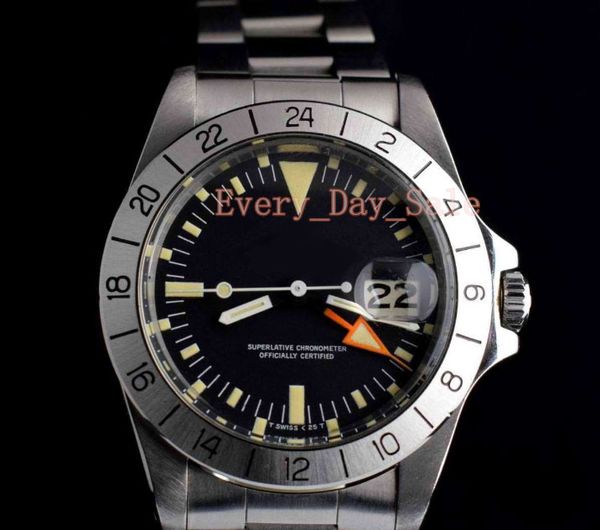 Luxury quality vintage edition r gmt ref 1972 1655 model exp lorer ii tainle teel automatic belt watch with 24 hour and date di pl
Luxury quality vintage edition r gmt ref 1972 1655 model exp lorer ii tainle teel automatic belt watch with 24 hour and date di pl