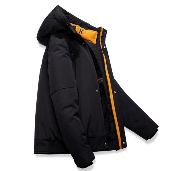 winter new cotton padded jacket europe american size parka coats popular style outerwear overcoat, Black
winter new cotton padded jacket europe american size parka coats popular style outerwear overcoat, Black