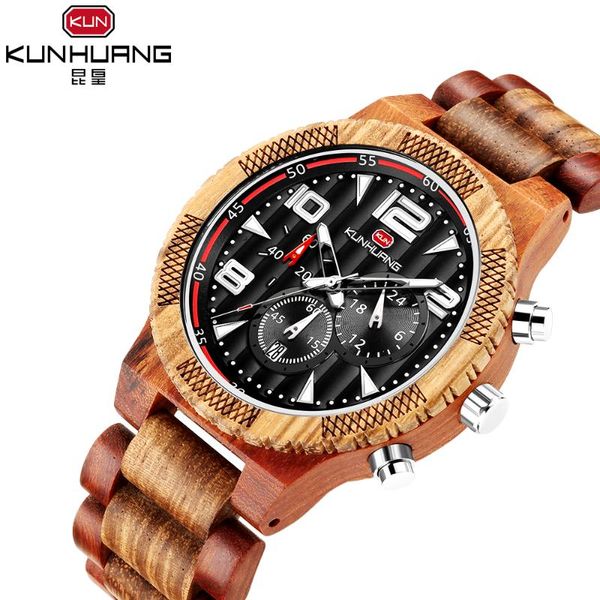 men wood sport watch bamboo brand chronograph wholesale quartz watch men watches sports, Slivery;brown
men wood sport watch bamboo brand chronograph wholesale quartz watch men watches sports, Slivery;brown