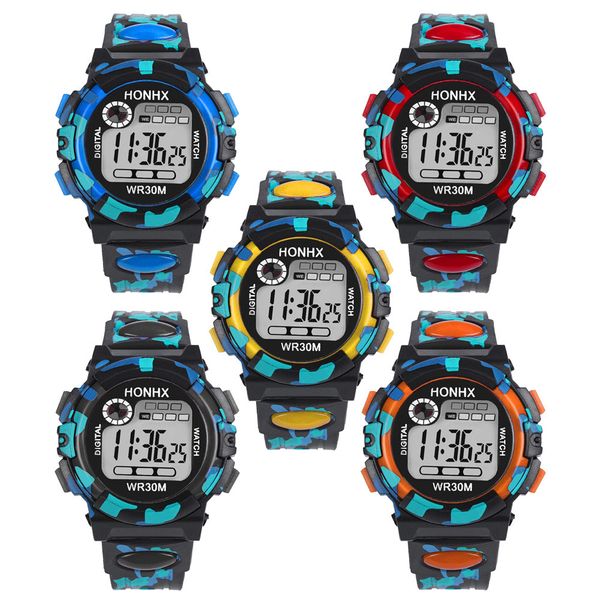 children camouflage waterproof sports watch led digital date wristwatch gift electronic wrist party gift sport wrist watch, Slivery;brown
children camouflage waterproof sports watch led digital date wristwatch gift electronic wrist party gift sport wrist watch, Slivery;brown