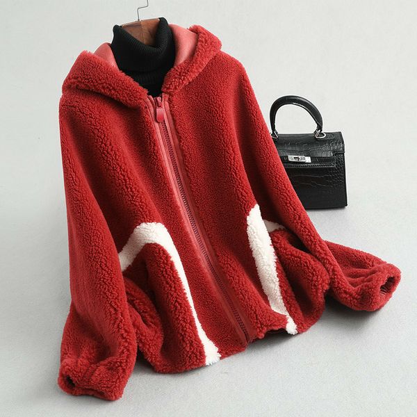 real fur coat female wool jacket autumn winter coat women clothes 2020 korean vintage warm sheep fur suede lining zt4836, Black
real fur coat female wool jacket autumn winter coat women clothes 2020 korean vintage warm sheep fur suede lining zt4836, Black