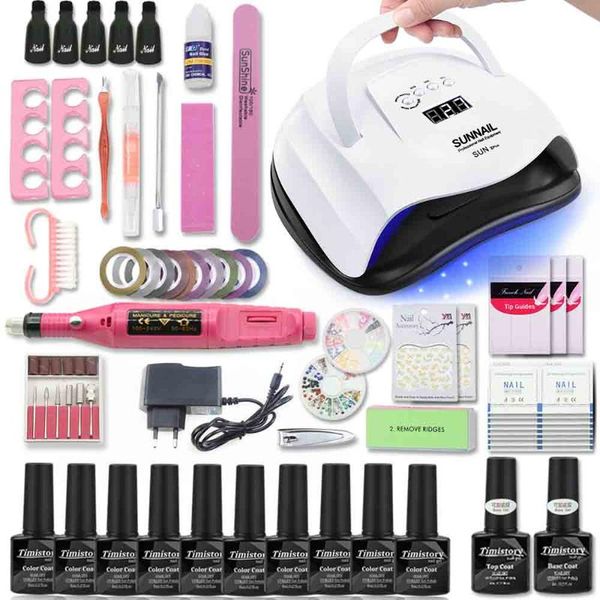 manicure set for nail kit 80w uv lamp dryer nail set with drill machine 10pcs gel polish soak off manicure tool kit
manicure set for nail kit 80w uv lamp dryer nail set with drill machine 10pcs gel polish soak off manicure tool kit