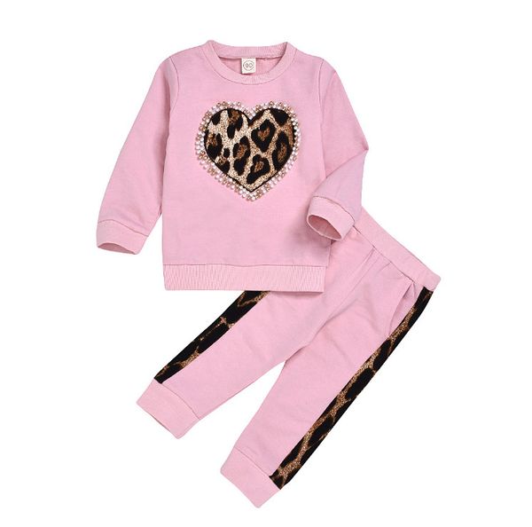 baby girl clothes pearl heart leopard print long sleeve tracksuit + pants outfits set baby boys girls clothing set, White
baby girl clothes pearl heart leopard print long sleeve tracksuit + pants outfits set baby boys girls clothing set, White