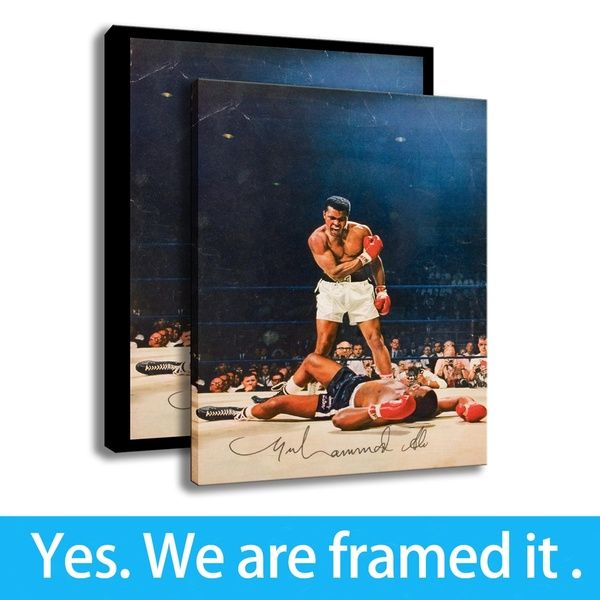 framed canvas wall art bedroom character decor paintings wall art mohamed ali boxer hd print on canvas - ready to hang
framed canvas wall art bedroom character decor paintings wall art mohamed ali boxer hd print on canvas - ready to hang