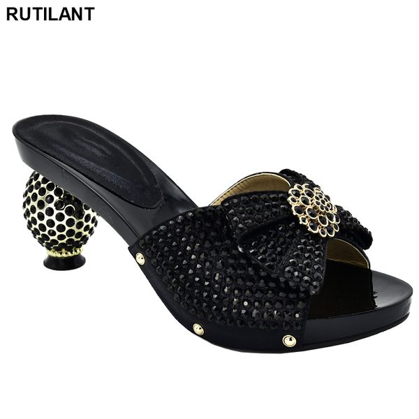 new arrival designer shoe women luxury 2019 ladies sandals with heels slip on shoes for women nigerian women wedding party pumps, Black
new arrival designer shoe women luxury 2019 ladies sandals with heels slip on shoes for women nigerian women wedding party pumps, Black