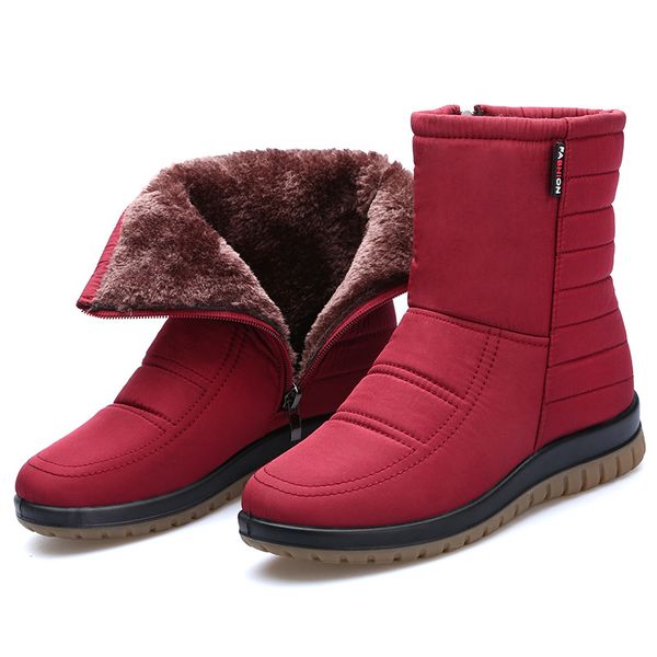 waterproof snow boots women winter shoes warm shoes for cold winter women ankle boots non-slip -30 degree cotton a1956, Black
waterproof snow boots women winter shoes warm shoes for cold winter women ankle boots non-slip -30 degree cotton a1956, Black