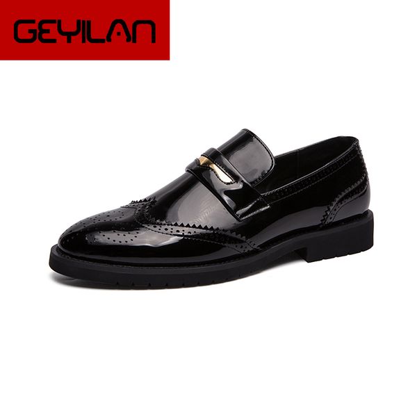 large size 38-48 men leather shoes fashion male flats round toe comfortable office dress shoes wedding men business, Black
large size 38-48 men leather shoes fashion male flats round toe comfortable office dress shoes wedding men business, Black
