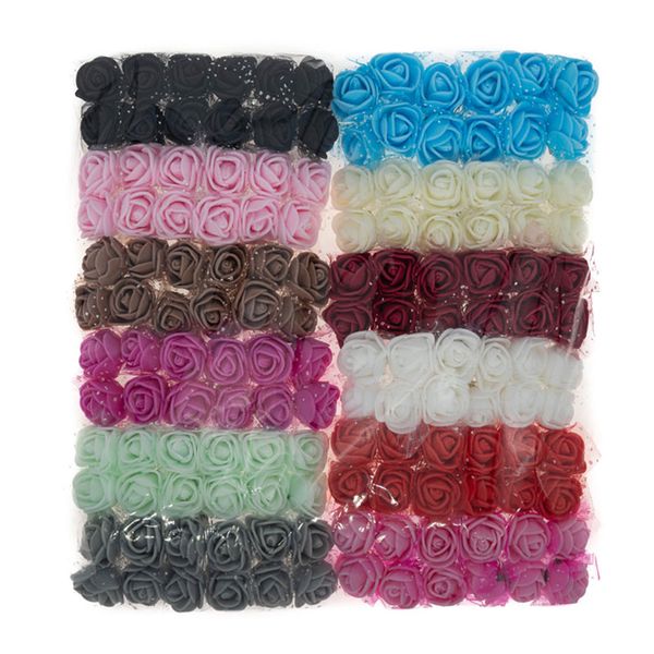 144pcs/lot diy 2cm mini multicolor fake foam roses flowers artificial flower for decoration needlework bouquet home wedding car
144pcs/lot diy 2cm mini multicolor fake foam roses flowers artificial flower for decoration needlework bouquet home wedding car