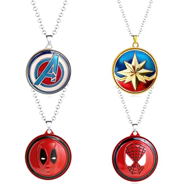 ожерелье captain marvel deadpool вращающийся подвеска фильм металл цепи choker женщины ожерелья шарма подарки ювелирные collares, Silver
ожерелье captain marvel deadpool вращающийся подвеска фильм металл цепи choker женщины ожерелья шарма подарки ювелирные collares, Silver