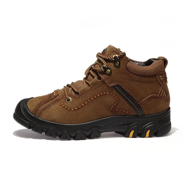 fashion casaul shoes for men genuine leather ankle boots rubber bottom non-slip wear-resistant lace up male shoes, Black
fashion casaul shoes for men genuine leather ankle boots rubber bottom non-slip wear-resistant lace up male shoes, Black