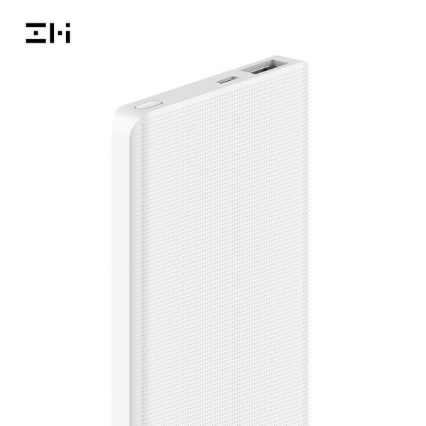 zmi qb805 power bank powerpack 5k smallest and lightest 5000mah battery fast charging 2.0 portable charger ultra-compact white
zmi qb805 power bank powerpack 5k smallest and lightest 5000mah battery fast charging 2.0 portable charger ultra-compact white