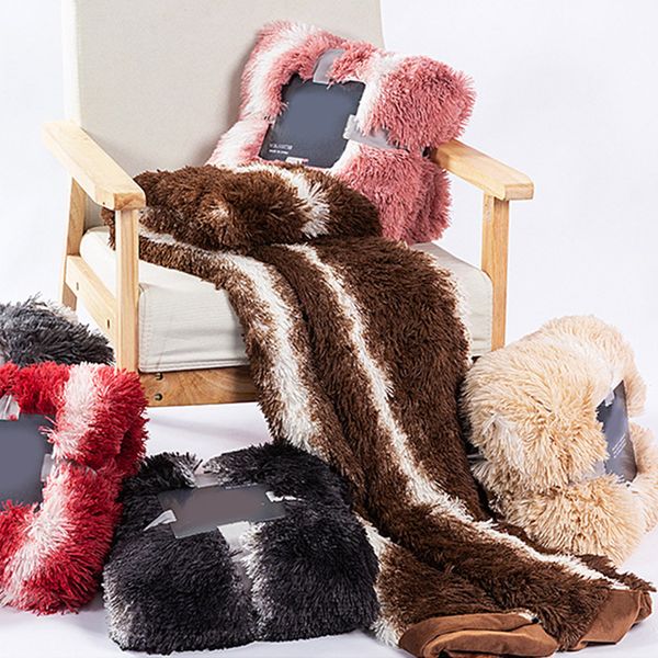striped plush blanket double crystal velvet double-deck chunky warm sofa blanket couch chair bed blankets for bedroom
striped plush blanket double crystal velvet double-deck chunky warm sofa blanket couch chair bed blankets for bedroom