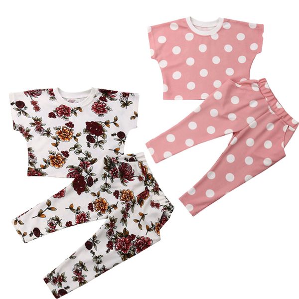 boutique girl clothes 2pcs toddler kids baby girl summer clothes floral/dot +long pants outfits, White
boutique girl clothes 2pcs toddler kids baby girl summer clothes floral/dot +long pants outfits, White