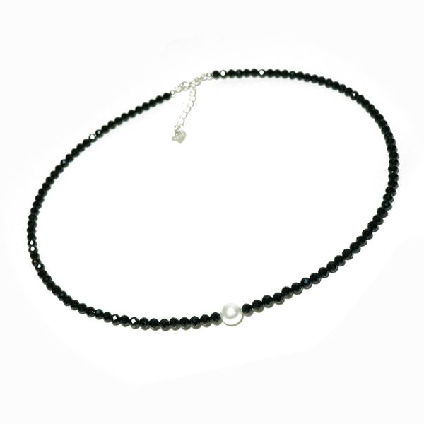 new style imitation pearl pendant choker female black crystal beads necklace for women 2019 fashion jewelry girls gift, Golden;silver
new style imitation pearl pendant choker female black crystal beads necklace for women 2019 fashion jewelry girls gift, Golden;silver