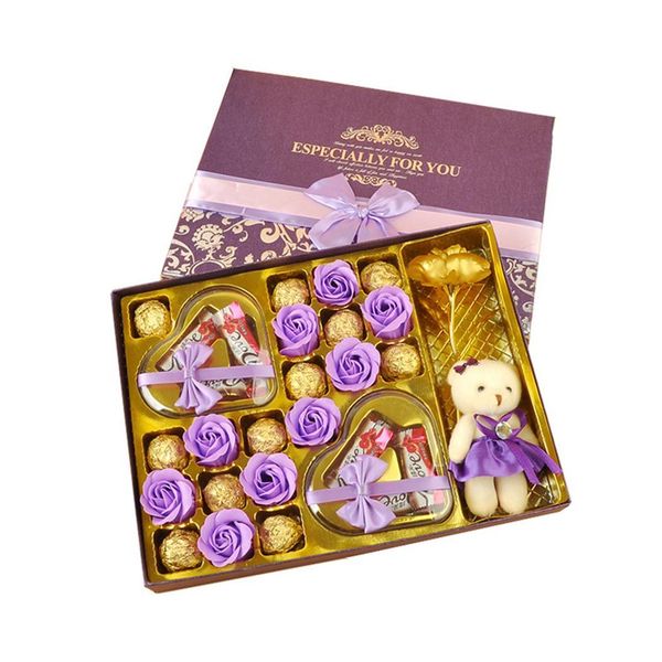 artificial flowers rose bear wedding fake flowers chocolate birthday purple anniversary wedding square gift box plastic
artificial flowers rose bear wedding fake flowers chocolate birthday purple anniversary wedding square gift box plastic