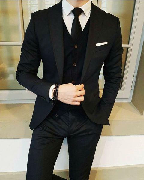 one black button side slit classic wedding tuxedos notch lapel groom tuxedos groomsman suit wedding formal party suit( pants+jacket)a59, Black;gray
one black button side slit classic wedding tuxedos notch lapel groom tuxedos groomsman suit wedding formal party suit( pants+jacket)a59, Black;gray