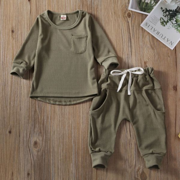 2pcs casual new toddler kids baby boy girl autumn winter outfits clothes +pants tracksuits solid sets 2019, White
2pcs casual new toddler kids baby boy girl autumn winter outfits clothes +pants tracksuits solid sets 2019, White