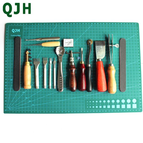 qjh 16шт шитье ремесло кожа инструменты набор diy ручной пунш обрезного trench устройство ремня перфоратор a3 пвх высечки пэчворк, Black
qjh 16шт шитье ремесло кожа инструменты набор diy ручной пунш обрезного trench устройство ремня перфоратор a3 пвх высечки пэчворк, Black