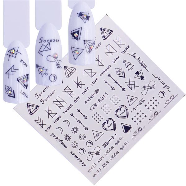 ywk 22 designs black diamond design water transfer sticker nail art decals diy fashion wraps tips manicure tools
ywk 22 designs black diamond design water transfer sticker nail art decals diy fashion wraps tips manicure tools