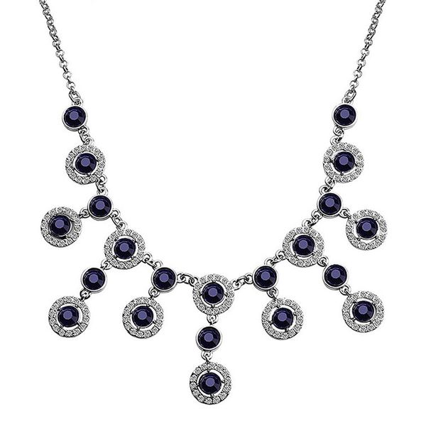 elegant shiny round rhinestone inlaid tassels women necklace party jewelry charm new, Silver
elegant shiny round rhinestone inlaid tassels women necklace party jewelry charm new, Silver