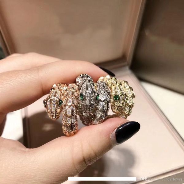 designer european fashion copper cz diamonds animal punk ring 18k white yellow rose gold plated party jewelry for women, Golden;silver
designer european fashion copper cz diamonds animal punk ring 18k white yellow rose gold plated party jewelry for women, Golden;silver