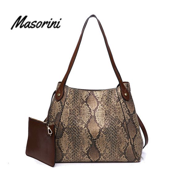 new fashion shoulder bags for women 2020 tote serpentine composite bag 2pcs large capacity handbags snake print
new fashion shoulder bags for women 2020 tote serpentine composite bag 2pcs large capacity handbags snake print