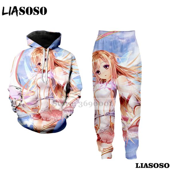 liasoso harajuku толстовка с капюшоном толстовки набор костюм брюки 3d печати брюки унисекс аниме меч искусство онлайн бег трусцой тренирово, Black
liasoso harajuku толстовка с капюшоном толстовки набор костюм брюки 3d печати брюки унисекс аниме меч искусство онлайн бег трусцой тренирово, Black