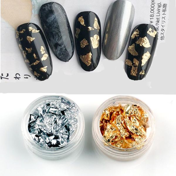 12 boxes gold silver foil paper stickers for gel nail polish diy decoration manicure decals, Silver;gold
12 boxes gold silver foil paper stickers for gel nail polish diy decoration manicure decals, Silver;gold