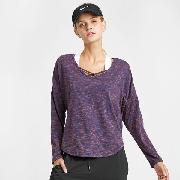 women's long-sleeved t-shirt fashion loose blouse fitness autumn winter quick-drying sports coat running training yoga clothes, White;red
women's long-sleeved t-shirt fashion loose blouse fitness autumn winter quick-drying sports coat running training yoga clothes, White;red