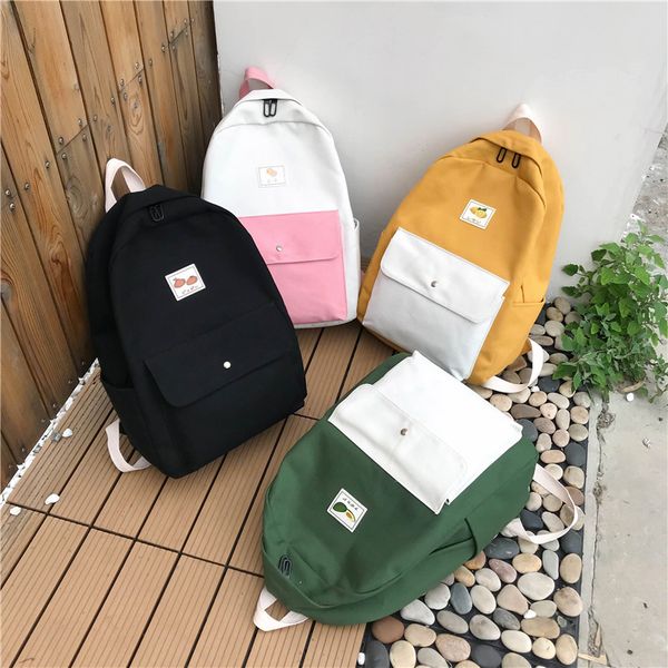 backpack women 2020 summer brand new fashion female students school bags canvas shoulder bags for teenage girls travel backpacks
backpack women 2020 summer brand new fashion female students school bags canvas shoulder bags for teenage girls travel backpacks