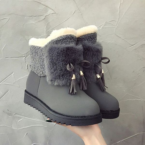 30 winter shoes women snow boots warm cotton shoes fashion sweet women ankle boots casual soft young ladies booties a1948, Black
30 winter shoes women snow boots warm cotton shoes fashion sweet women ankle boots casual soft young ladies booties a1948, Black