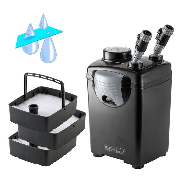 22w 1000l/h jebo 835 3-stage ultra quiet aquarium filter external canister filter for marine fish tank saltwater reef up to 300l
22w 1000l/h jebo 835 3-stage ultra quiet aquarium filter external canister filter for marine fish tank saltwater reef up to 300l