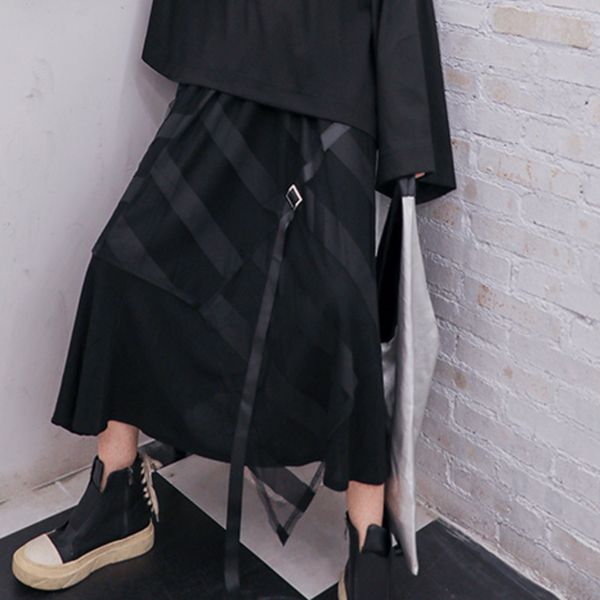 zcsmll 2020 spring street style high waist fringed a-line skirt mesh lace-up design black fashionable midi skirt tm1040ba
zcsmll 2020 spring street style high waist fringed a-line skirt mesh lace-up design black fashionable midi skirt tm1040ba