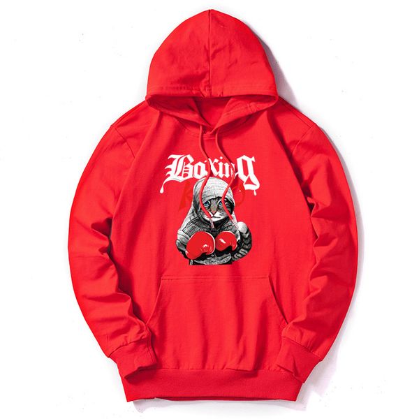 hoodie thin men women boxing cat fashion deisgner crew neck hoodie sweater plus size 5 color new mens clothes boys streetwear for couple, Black
hoodie thin men women boxing cat fashion deisgner crew neck hoodie sweater plus size 5 color new mens clothes boys streetwear for couple, Black