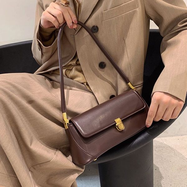 retro baguette bag women bag simple fashion ladies' shoulder female handbags leather tote
retro baguette bag women bag simple fashion ladies' shoulder female handbags leather tote