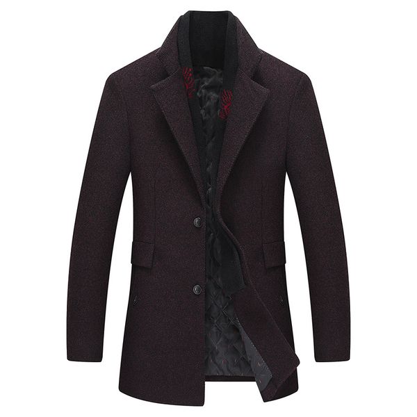 new arrival mens fashion autumn spring youth thickened casual wool coat single breasted thick size m l 2xl 3xl, Black
new arrival mens fashion autumn spring youth thickened casual wool coat single breasted thick size m l 2xl 3xl, Black