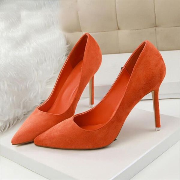 High Stiletto Heels Shoes Women Fashion Formal Dress Party Office Wedding Shoes Slip On Pointed Toe Sexy Pumps 9CM, Red
High Stiletto Heels Shoes Women Fashion Formal Dress Party Office Wedding Shoes Slip On Pointed Toe Sexy Pumps 9CM, Red