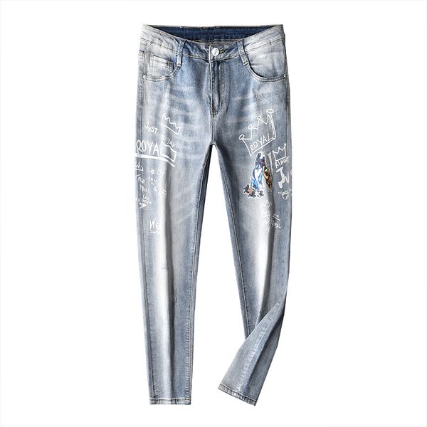 men's jeans fashion blue men letter dog print slim fit stretch cotton denim pencil pants 2021 streetwear jean
men's jeans fashion blue men letter dog print slim fit stretch cotton denim pencil pants 2021 streetwear jean