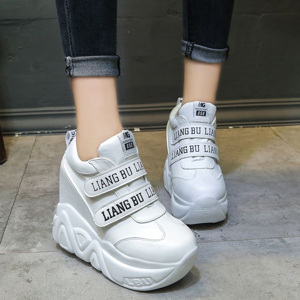 chunky wedge sneakers fashion flats platform shoes casual sweet sport shoes woman shallow mouth femmes height increase mujer, Black
chunky wedge sneakers fashion flats platform shoes casual sweet sport shoes woman shallow mouth femmes height increase mujer, Black