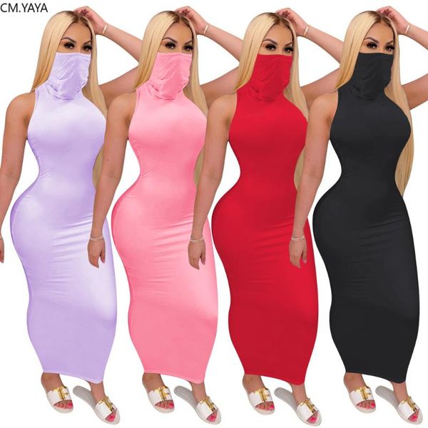 casual dresses cm.yaya women summer with mask high neck sleeveless party club maxi midi dress streetwear bodycon long outfit, Black;gray
casual dresses cm.yaya women summer with mask high neck sleeveless party club maxi midi dress streetwear bodycon long outfit, Black;gray