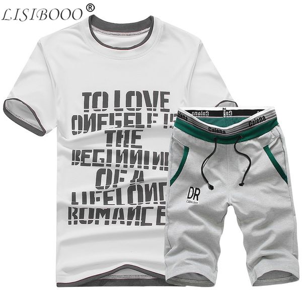 cotton t shirts pants men stes brand clothing two pieces short sleeve suit couple casual summer suit fashion casual fitness sets, Gray
cotton t shirts pants men stes brand clothing two pieces short sleeve suit couple casual summer suit fashion casual fitness sets, Gray
