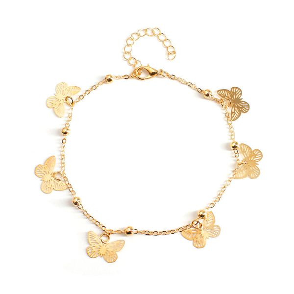 trendy creative hollow butterfly pendant anklets for women handmade chain ankle bracelets on leg barefoot jewelry, Red;blue
trendy creative hollow butterfly pendant anklets for women handmade chain ankle bracelets on leg barefoot jewelry, Red;blue