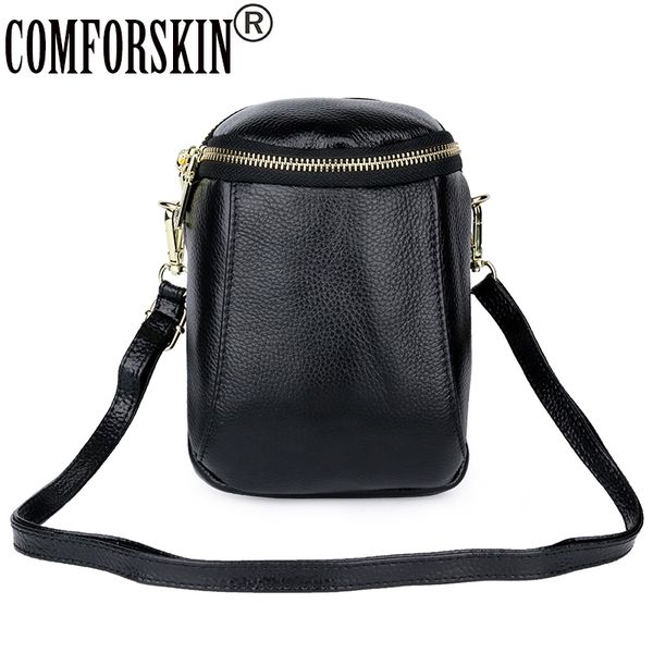 comforskin design guaranteed genuine leather women mobile phone bag fashion ladies messenger bag 2020 bolsas feminina
comforskin design guaranteed genuine leather women mobile phone bag fashion ladies messenger bag 2020 bolsas feminina