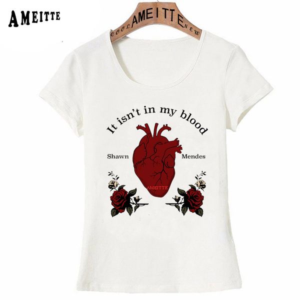 shawn mendes -it isn't in my blood printed t-shirt summer women fashion girl cute casual tees ameitte white short sleeve
shawn mendes -it isn't in my blood printed t-shirt summer women fashion girl cute casual tees ameitte white short sleeve
