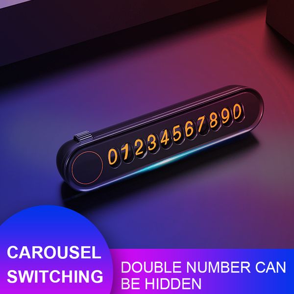 new dual number car temporary parking card telephone number plate hidden switch telephone auto parking card accessories
new dual number car temporary parking card telephone number plate hidden switch telephone auto parking card accessories