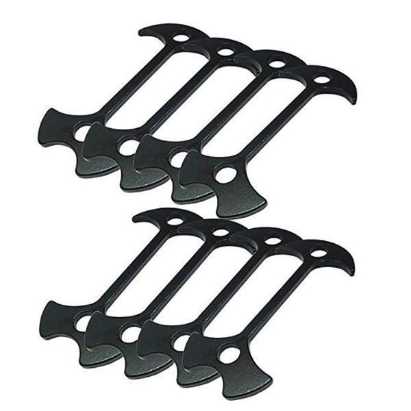 8pcs aluminium alloy fishbone tent stakes pegs wind rope hook anchor ser tensioner kit for outdoor camping hiking
8pcs aluminium alloy fishbone tent stakes pegs wind rope hook anchor ser tensioner kit for outdoor camping hiking